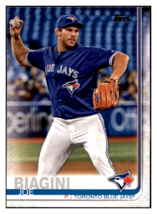 2019 Topps Update Joe
  Biagini   Toronto Blue Jays Baseball
  Card DPT1D_1a - £1.00 GBP