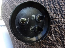 VINTAGE BOAT  MARINE TRAILER DUAL DRIVE TRIM SWITCH PANEL ROUND - $147.51