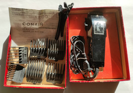 Vintage Conair Beard Hair Barber Clippers Trimmer Grooming Kit - £7.87 GBP