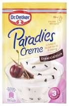 Dr.Oetker Paradise Cream: STRIACIATELLA -PACK OF 2- FREE SHIPPING - £7.87 GBP