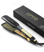 Hair Straightener with Digital LCD Display Instant Heating Curling Iron - $1,211.59 MXN