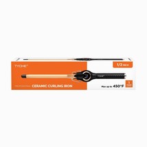 Tyche Professional Ceramic Curling Iron 1/2&quot; Up To 450* F - #TCT050 - £20.77 GBP
