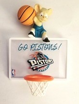 GO PISTONS NBA Basketball Hallmark Keepsake Ornament 1998 Detroit Bob Seidler - £10.35 GBP