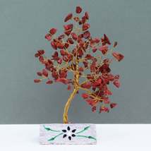 Red Jasper Indian Gemstone Tree - £14.89 GBP