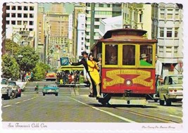 California Postcard San Francisco Cable Cars - £2.37 GBP