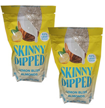 2-PACK SkinnyDipped Lemon Bliss Yogurt Covered Almonds, Healthy Snack 16... - £27.98 GBP