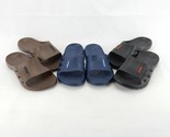 Men&#39;s Sport Slider Sandals, Shower, Beach, Pool, Black/Brown/Navy ~ Easy... - $12.95