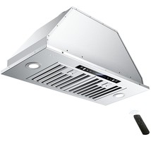 30 Inch Built-In/Insert Range Hood 900 Cfm, Ducted/Ductless Convertible Duct, St - £374.58 GBP