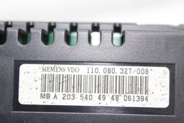 Speedometer 203 Type Cluster C230 MPH Fits 07 MERCEDES C-CLASS 18579 image 12