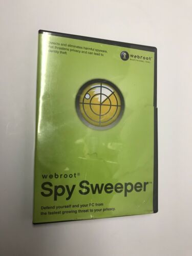 Webroot Spy Sweeper(CD-ROM) 2003-2004 With Key Code - £7.74 GBP