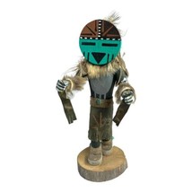 Vintage Kachina Doll Native American Sun Face 9.5” Hopi Signed Sunface Myrta B - £44.12 GBP