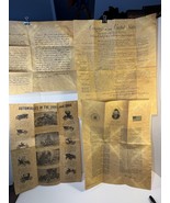 U.S. Constitution Gettysburg Address/ JFK Inaugural Address On Parchment  Paper - $23.42 CAD