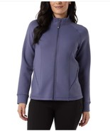 32 Degrees Womens Jacket Blue Full-Zip Pockets Stretch Active Workout Gy... - $60.37 CAD