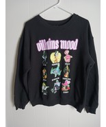 Disney Villains Mood Black Sweatshirt Junior Girls Size L 11-13 - $366.58 MXN