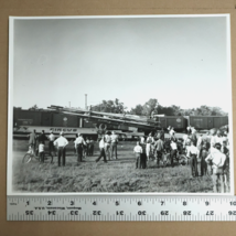 1950s Clyde Beatty Circus Flat Train Car Unloading Big Top Poles 8x10in ... - £21.92 GBP