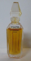 Vtg &quot;Ysatis&quot; By Givenchy Mini Splash Fragrance 4 Ml Miniature France Rare, Full - £11.99 GBP