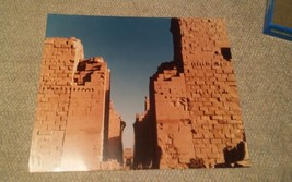 Vintage Old City Bricks Stones Photograph Egypt? 24x20 Ruins? - £15.68 GBP