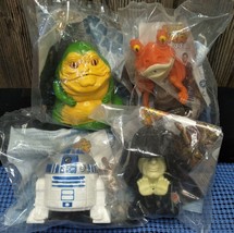 *4* Star Wars Episode 3 Revenge of Sith 2005 Burger King Toy Lot WATER SQUIRTERS - £15.77 GBP