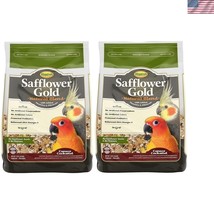 Healthy 2 Pack Safflower Gold Bird Food for Cockatiels and Conures - 6 l... - $38.00
