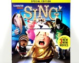 Sing (Blu-ray/DVD, 2016, Widescreen Special Ed, Inc Digital Copy) NEW w/... - $11.28