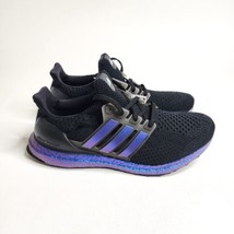 Adidas Ultraboost 5.0 DNA Black Metallic Blue GY8614 Running Men&#39;s Size 9 New - £62.24 GBP
