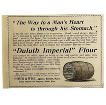 Duluth Imperial Flour 1894 Advertisement Victorian Baking Fisher &amp; Wise ... - £11.98 GBP