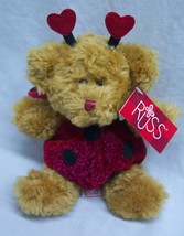 Russ Love Bugs LOVEYBUG TEDDY BEAR AS LADYBUG 7&quot; Plush Stuffed Animal To... - £15.69 GBP