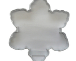 Snowflake Shape Winter Snow Christmas Cookie Cutter Made In USA PR5120 - £2.34 GBP