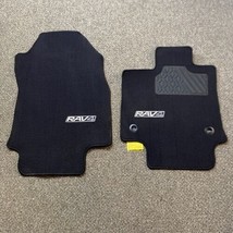 2019-2024 Toyota Rav4 OEM Carpet Floor Mat Set Black PT206-42190-01 FRONT Only - £38.22 GBP