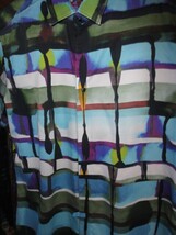 Robert Graham Colorful Classic Short Sleeve Shirt Size Large image 11