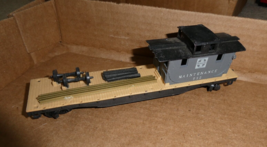 Vintage 1970s HO Scale Mantua Sante Fe  Work Caboose Car 7&quot; Long - £13.98 GBP