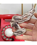 HUGE Artisan Sterling Silver Brooch Pin Mermaid Jewelry Statement Silver... - $16,572.16 MXN