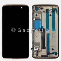 Usa Gold Alcatel One Touch Idol 4 6055U 6055B Lcd Touch Digitizer Assembly Frame - £59.14 GBP