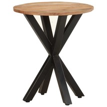 Side Table 48x48x56 cm Solid Acacia Wood - £48.89 GBP