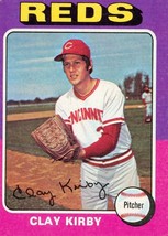 1975 Topps Mini Clay Kirby 423 Reds EXMT - £0.79 GBP