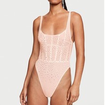 Victoria&#39;s Secret Very Sexy Sugar Coated Rhinestone Wicked Corset Teddy ... - $1,427.73 MXN