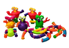 1990s Nickelodeon Tangle Twist a Zoid McDonalds Happy Meal Toy Lot Vintage - $8.69