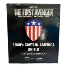 The First Avenger  Figurine 1940&#39;s Captain America Shield 1:6 Scale Excl... - £7.45 GBP