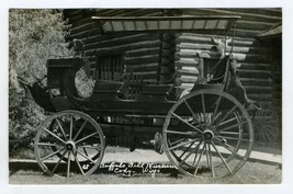 Buffalo Bill Museum Surrey  Real Photo  Postcard Cody Wyoming - £11.66 GBP
