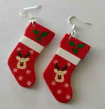 PU Leather Stocking Earrings - £3.20 GBP