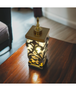 Art Nouveau Design Table Lantern &quot;GARDEN CUBE&quot; Unique Table Lamp Light L... - $490.93