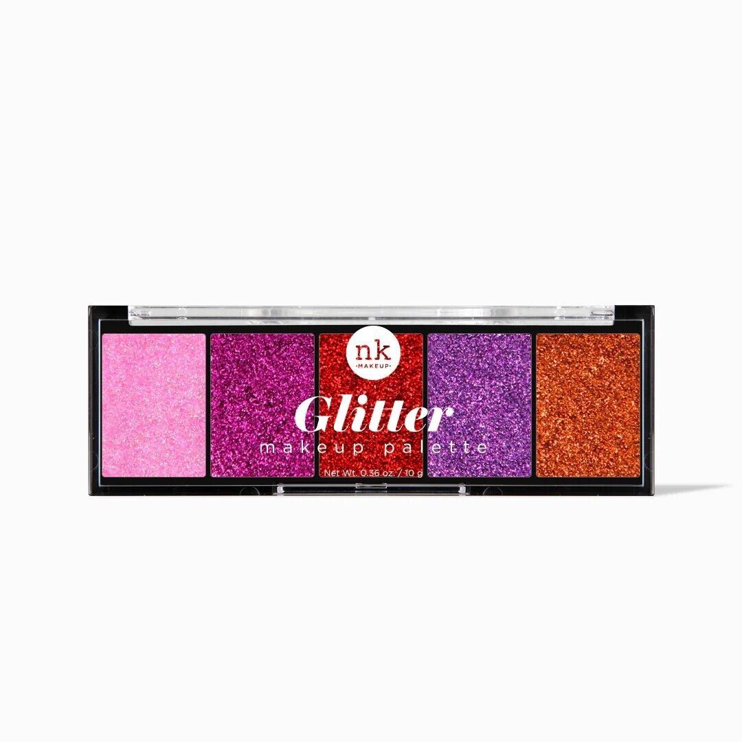 NICKA K NEW YORK GLITTER MAKEUP PALETTE - FGPL01 LOVE SPARKS - $3.59