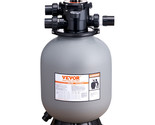 VEVOR Sand Filter 16&quot; Above Inground Swimming Pool Sand Filter with 7-Wa... - £141.50 GBP