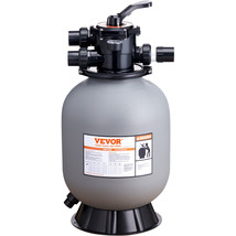 VEVOR Sand Filter 16&quot; Above Inground Swimming Pool Sand Filter with 7-Wa... - $183.99