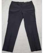 Greg Norman Golf Performance Pants Women&#39;s 8 Black Stretch Slash Pocket ... - $639.72 MXN