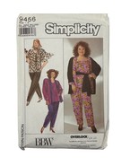 Simplicity BBW Womens Plus Size 46 Pattern 9456 Overlock/Serger Sewing P... - $212.08 MXN