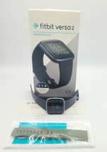Fitbit Versa 2 Wristband Activity Tracker Black (FB507BKBK) Open Box Extra Band - £47.73 GBP