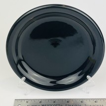 Fiestaware Appetizer Plate Fiesta Black 6 1/2” Bistro Style Retired Colo... - £7.66 GBP