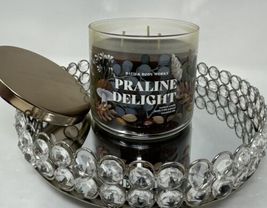 2023 Bath &amp; Body Works&quot; Praline Delight &quot; 3-Wick Candle 14.5 oz., New - $29.21