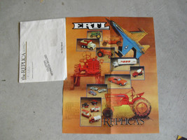 Vintage Ertl Replicas Series Promo Dealer Poster - £22.68 GBP